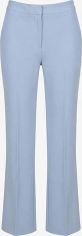 I AM Trousers with creases 'Pantaloni Svasati PE26100' in Blue: front