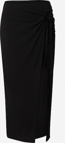 Gonna 'Chadia Skirt' di ABOUT YOU in nero: frontale