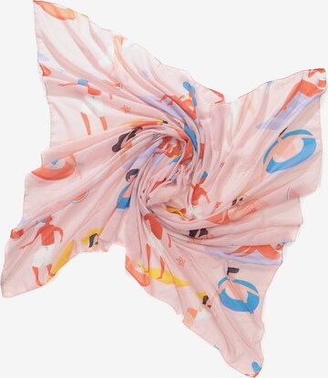 Foulard Ulla Popken en rose