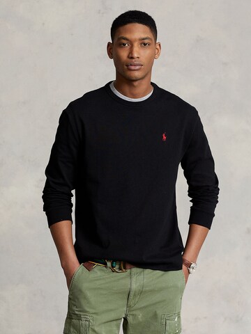 Maglietta di Polo Ralph Lauren in nero: frontale
