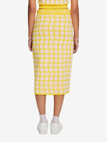 ESPRIT Skirt in Yellow