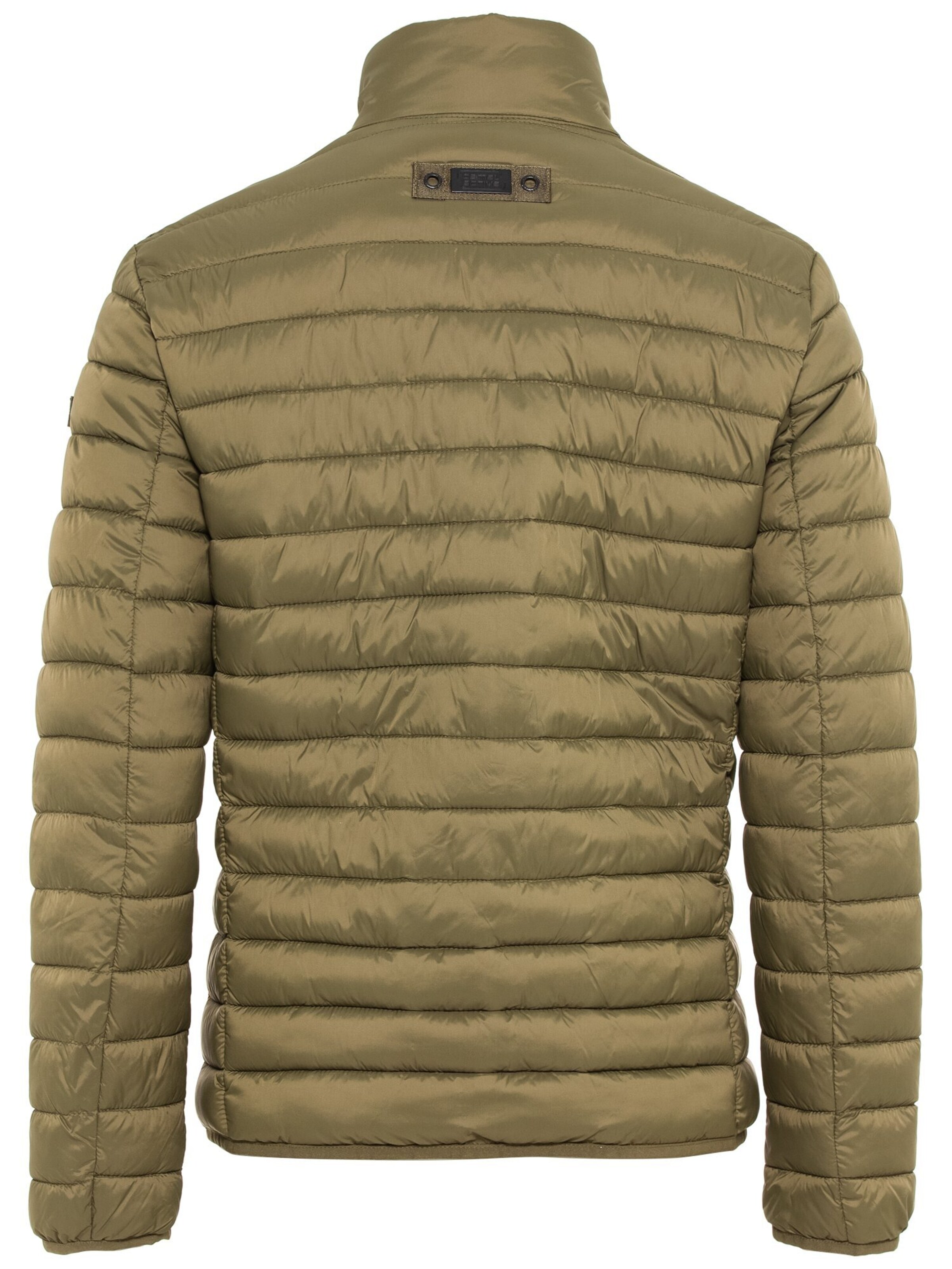 CAMEL ACTIVE Stepp-Blouson aus recyceltem Material in Grün
