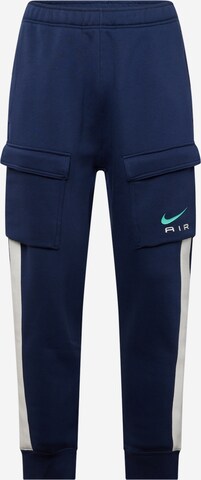 Nike SportswearCargo hlače - plava boja: prednji dio