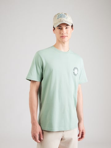 RIP CURL - Camiseta 'PACIFIC RINSE CIRCLE' en verde