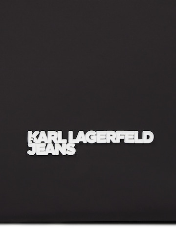 KARL LAGERFELD JEANS - Bolso de mano 'CORD' en negro