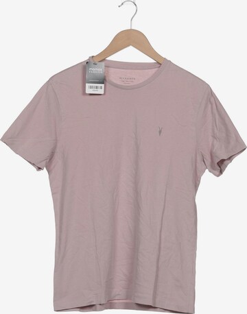 AllSaints T-Shirt L in Pink: predná strana
