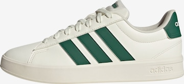 ADIDAS SPORTSWEAR - Sapatilhas baixas 'Grand Court 3.0' em branco: frente