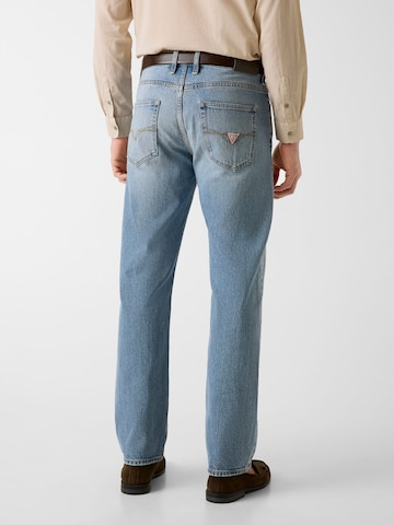 GUESS Regular Jeans 'Mason' in Blau