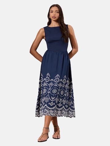 Lipsy Dress in Blue: front