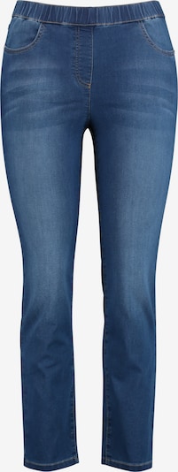 Jeggings SAMOON di colore blu denim, Visualizzazione prodotti