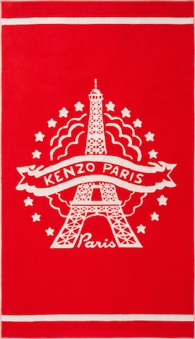 Kenzo Home Strandhandtuch 'Keiffel' in Rot: predná strana