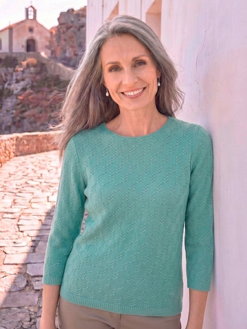 Pull-over Goldner en vert