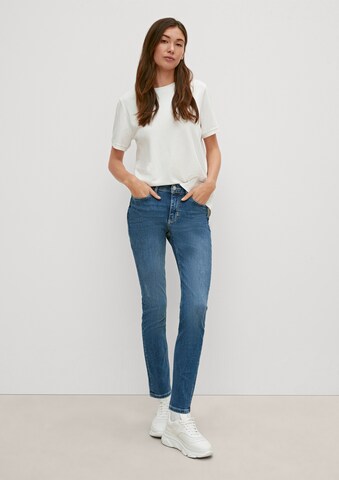 comma casual identity Skinny Jeans i blå