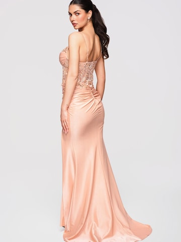 Ombre Evening Dress in Orange