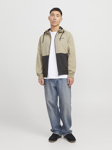 JACK & JONES Φθινοπωρινό και ανοιξιάτικο μπουφάν 'JJERush' σε καφέ