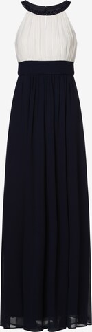 Marie Lund Abendkleid in Blau: predná strana