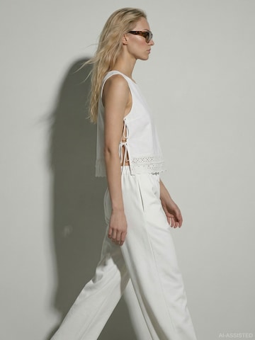 Haut 'Melina' HYPEDROP en blanc