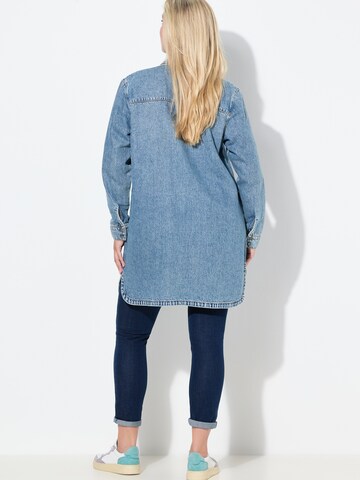 Ulla Popken Tussenjas in Blauw