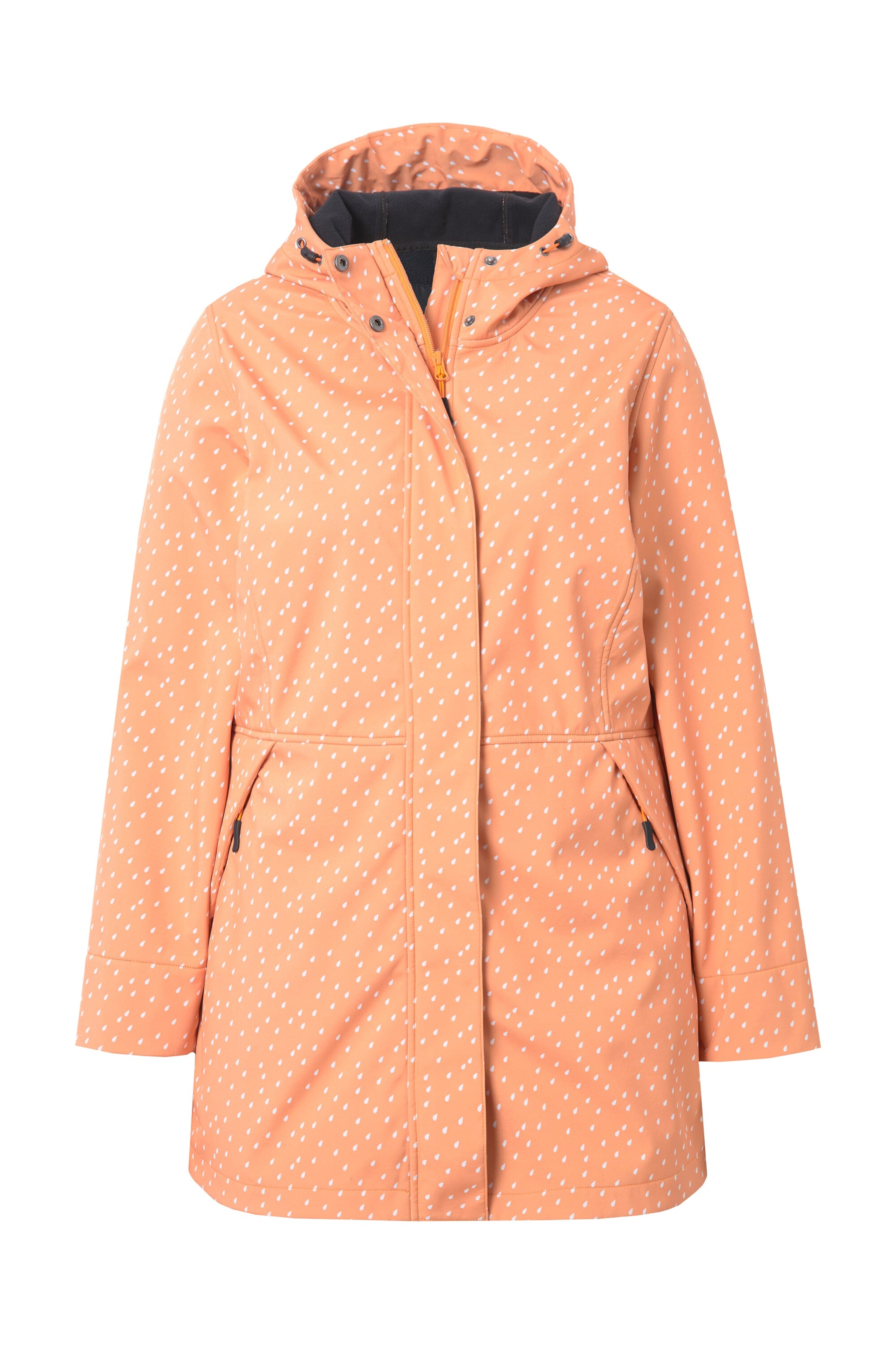 Ulla Popken Tussenjas in Oranje: voorkant