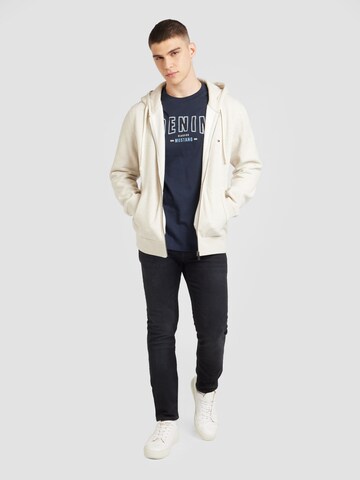 Tricou 'Austin' de la MUSTANG pe albastru