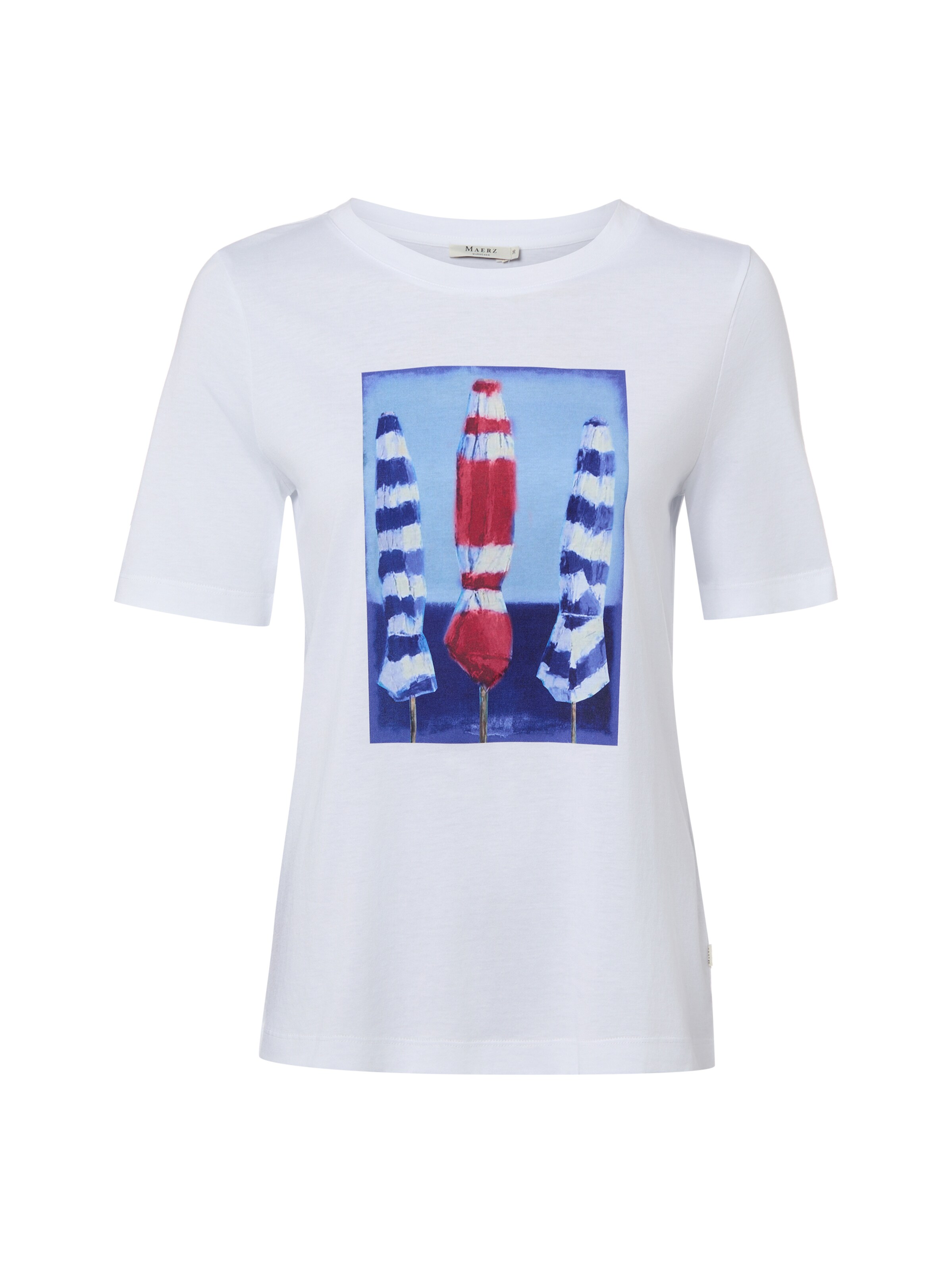 MAERZ Muenchen T-Shirt in Weiß: Vorderseite