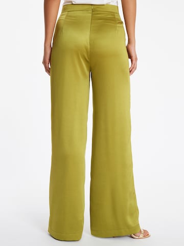 Ana Alcazar Wide leg Trousers ' Pahisa ' in Green