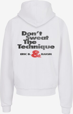Merchcode Sweatshirt 'Eric B & Rakim - Don't Sweat The Technique' in Wit
