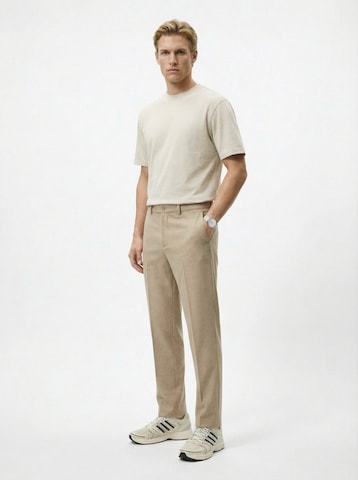 TRAPP Свободный крой Плиссированные брюки в Бежевый