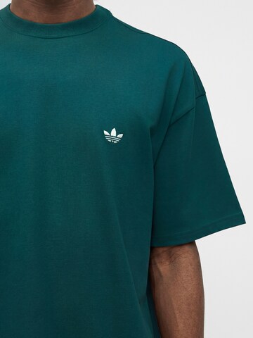 ADIDAS ORIGINALS - Camisa 'Trefoil Essentials' em verde