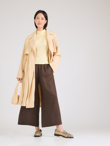 PIECES Μπλούζα 'PCMADISON' σε κίτρινο