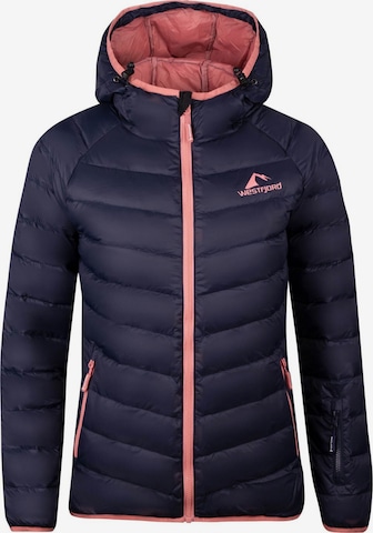 WESTFJORD Winterjacke in Blau: Vorderseite