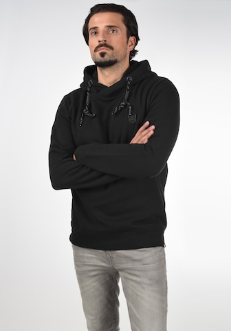 INDICODE JEANS Hoodie 'Barneys' in Schwarz: predná strana