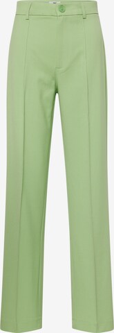 Mavi Regular Pleated Pants in Green: front