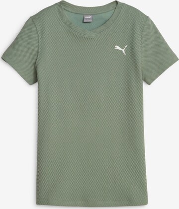 PUMA Performance Shirt in Green: front