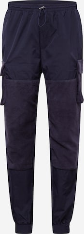 Mennace Cargo Pants in Blue: front