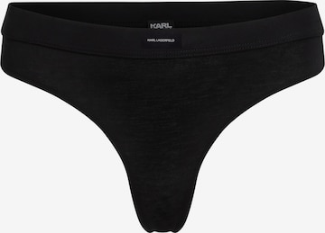 Karl LagerfeldTanga gaćice - crna boja: prednji dio