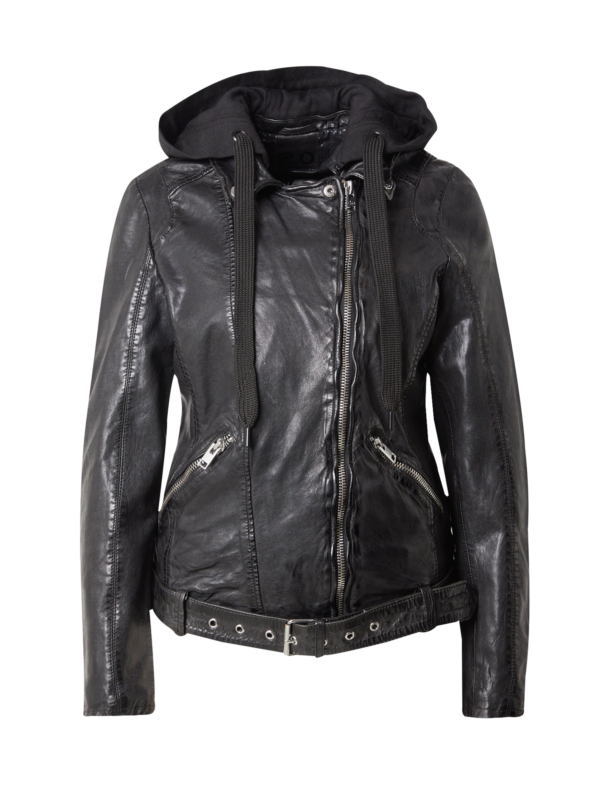 Veste mi-saison 'Taby' Gipsy by Mauritius en noir : devant