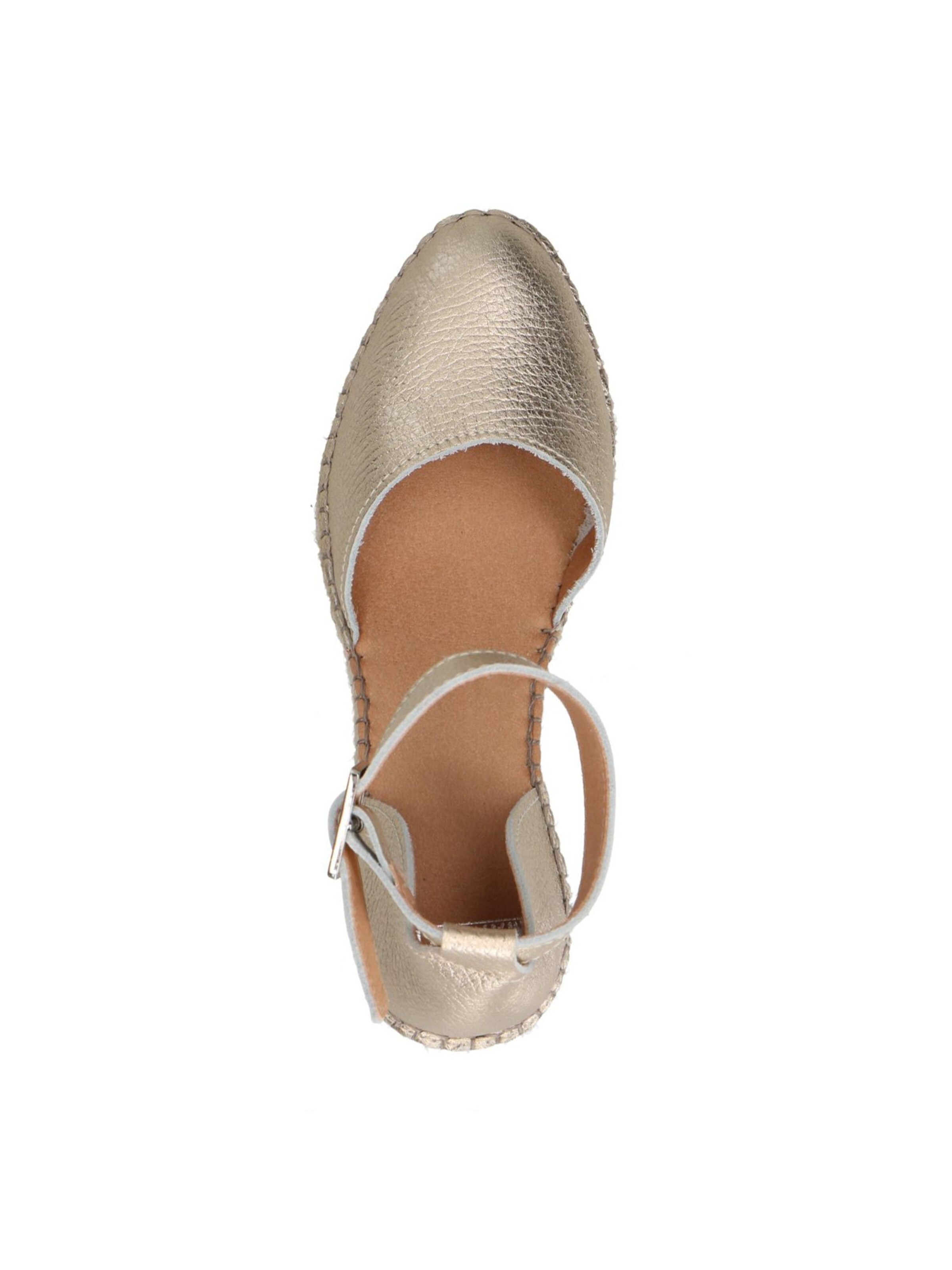 MANFIELD Sandaal in Goud