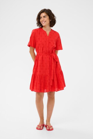 Kaffe - Vestido 'Fiona' em vermelho