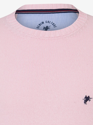 Pullover 'Brian' di DENIM CULTURE in rosa
