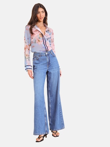 Lipsy Blouse in Pink: front