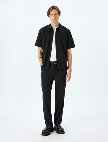 Koton Regular Fit Hemd in Schwarz