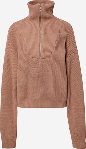 A LOT LESS Sweater 'Celia' in Pink: front