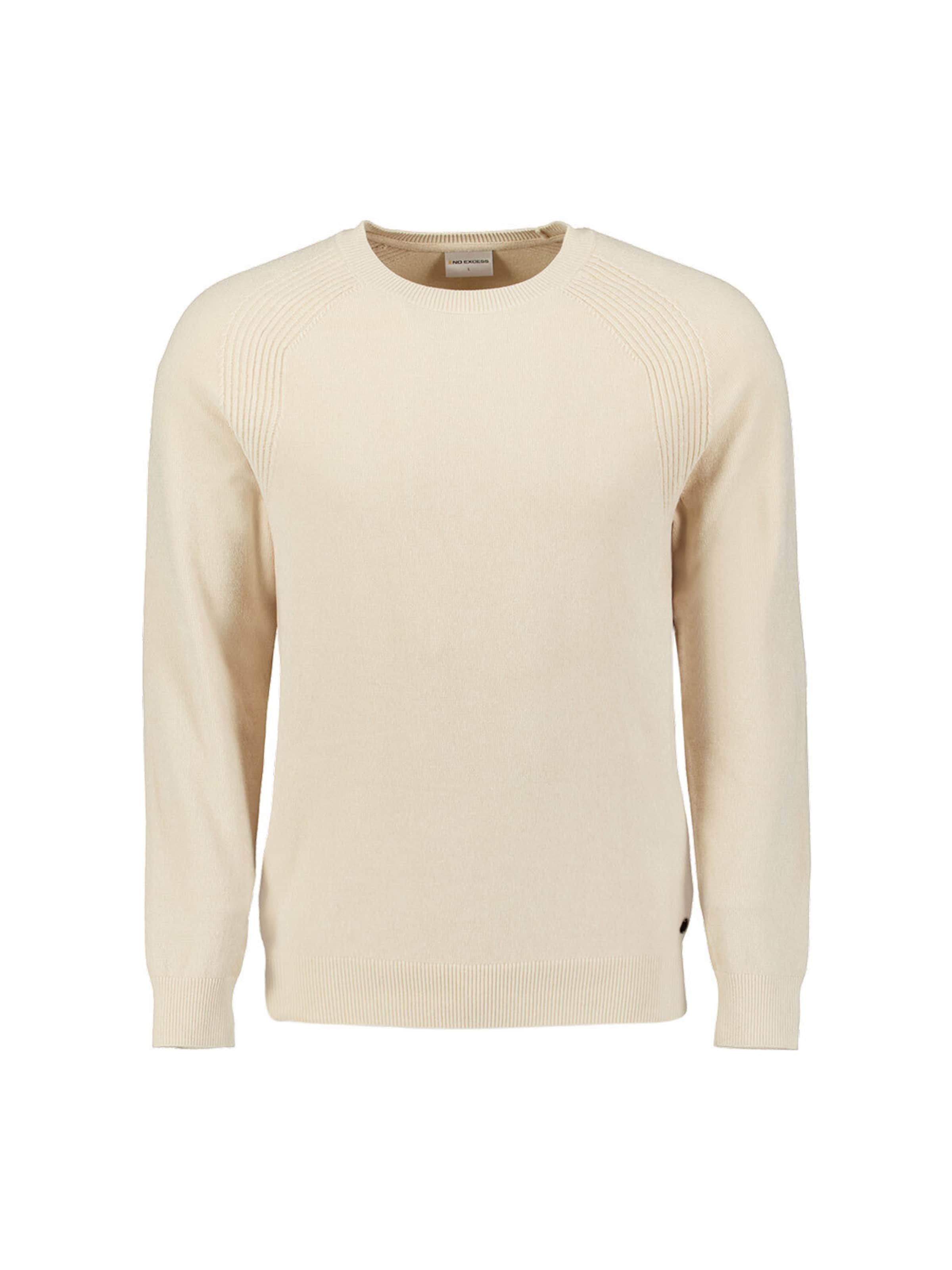 No Excess Pullover in Beige: Vorderseite