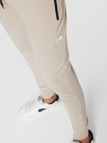 JACK & JONES Tapered Trousers 'Will Air' in Beige