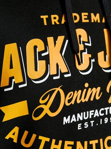 Jack & Jones Plus Mikina - Čierna