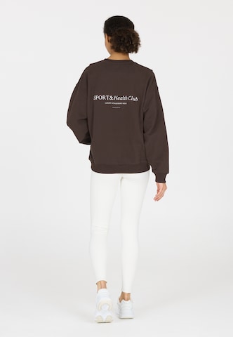 Athlecia Sports sweatshirt 'Cabell' in Brown