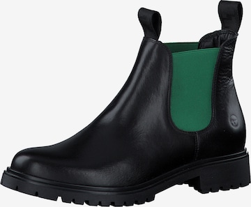 TAMARIS Chelsea boots in Zwart: voorkant