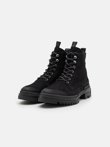 juoda STEVE MADDEN Auliniai batai su raišteliais 'Qaiza'