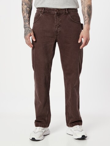 BILLABONG Regular Broek 'BAD DOG' in Bruin: voorkant